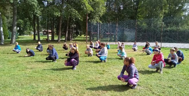 Seznamovací pobyt žáků 6. tříd ve Sloupu v Čechách