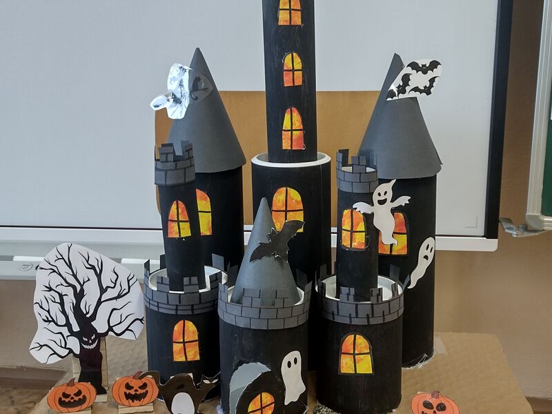 Halloweenský hrad