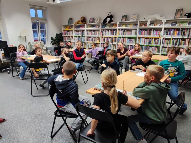 Návštěvna knihovny v Č. Lípě