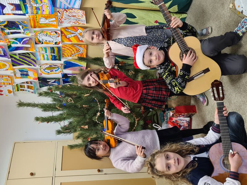 Vánoční besídka a třídní koncert