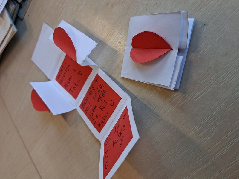 Valentýnky pro rodiče